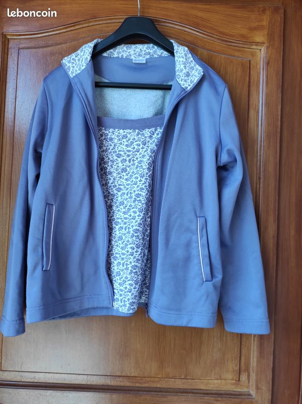 Veste Damart Jogging Femme Veste Polaire à Capuche Thermolactyl