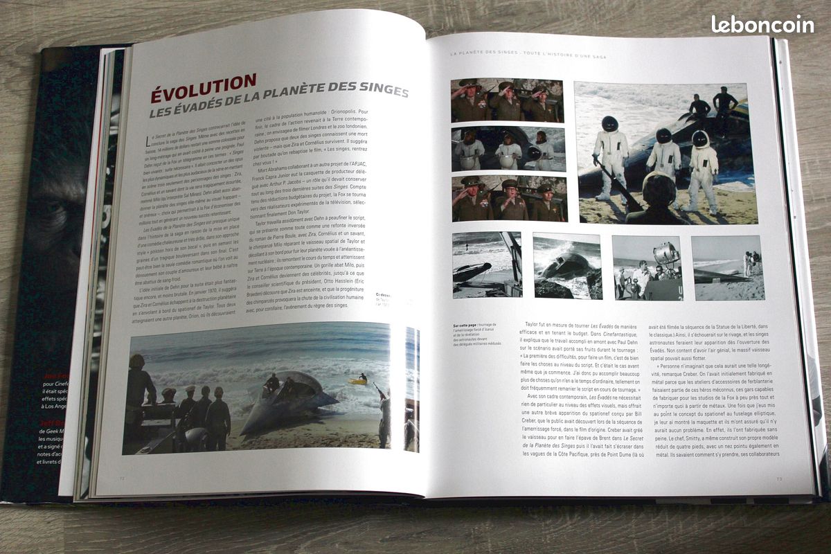 Livre Cinéma La Planète des Singes la Saga Culte 2014 (image 5)
