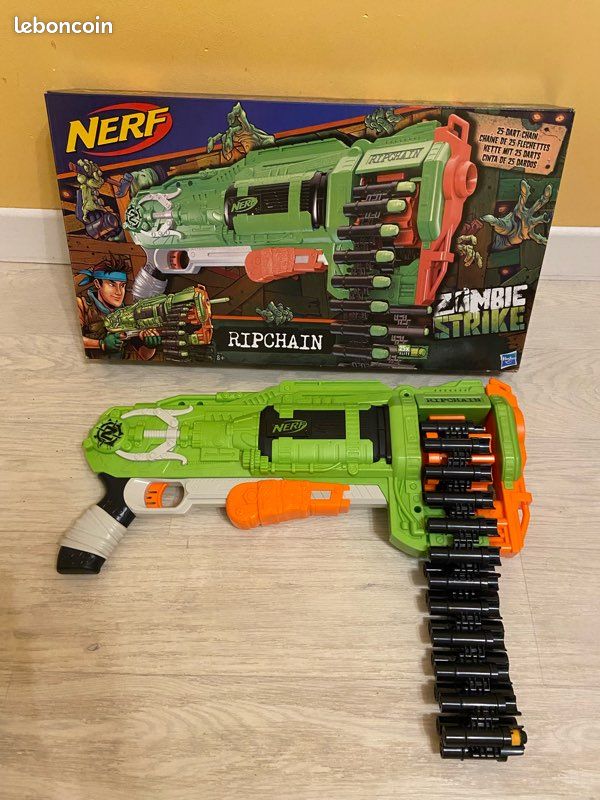 Pistolet Nerf Zombie Strike Ripchain Jeux Jouets