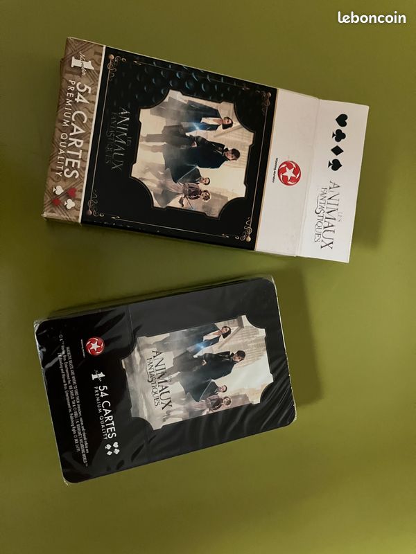 Jeu de cartes Les animaux fantastiques Neuf (image 1)