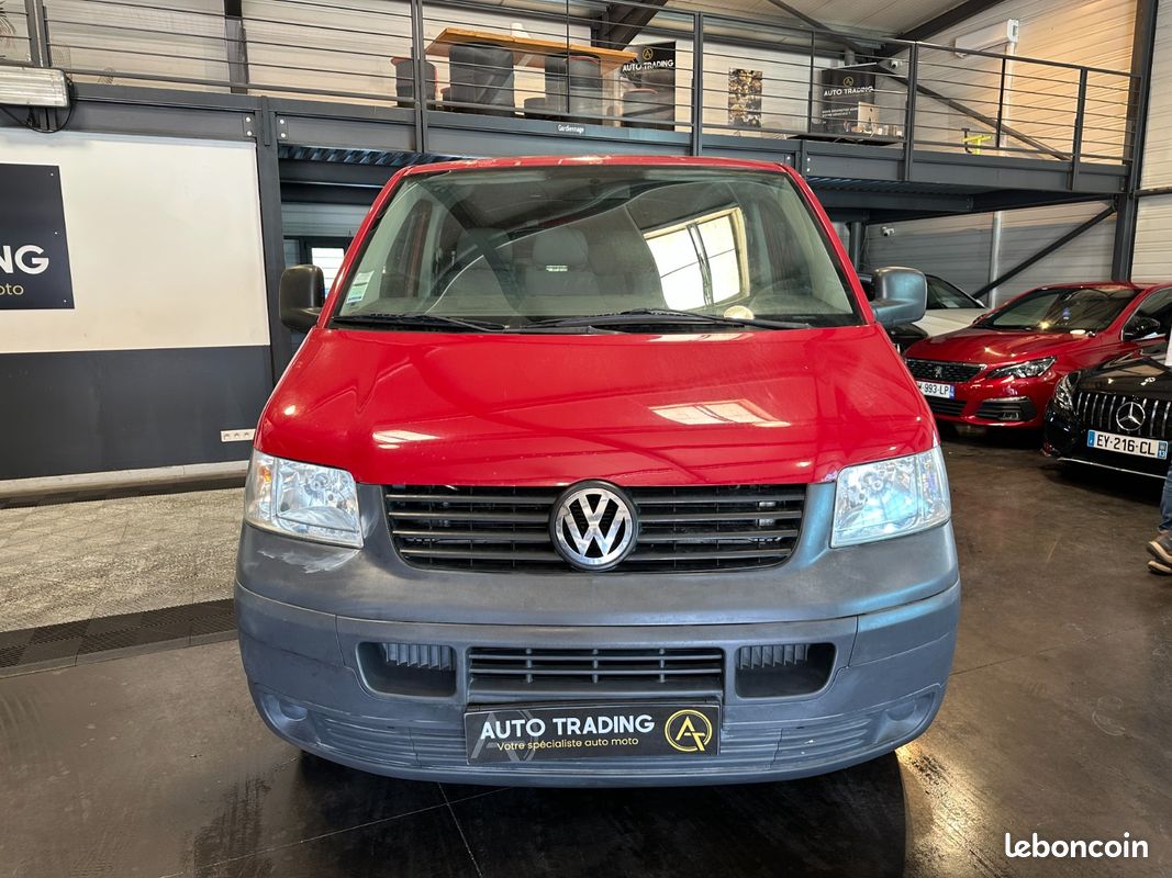 VOLKSWAGEN TRANSPORTER CHASSIS DBLE CAB DC 2.5 TDI 130 LONG 9 places - attelage - rien a prevoir (image 2)