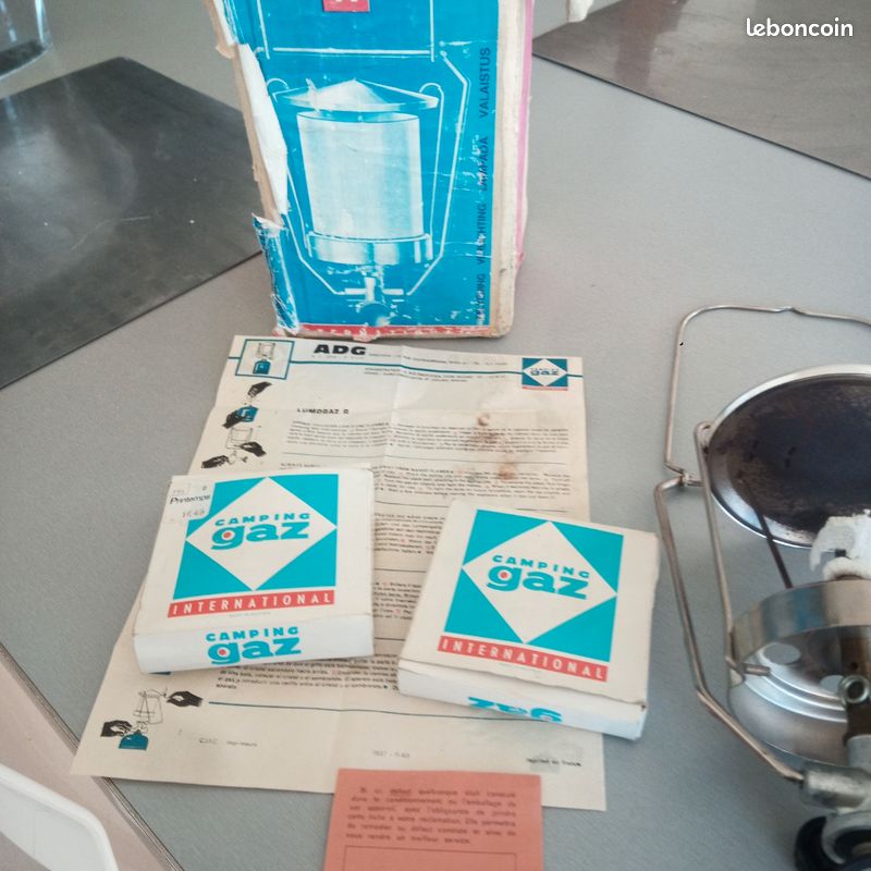 CAMPING GAZ LUMOGAZ C200 Camping Lantern used as found £15.28 - UK