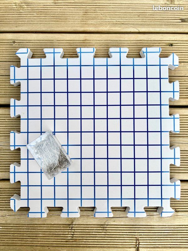 POSHVIBES Lot de 9 tapis de blocage de qualité supérieure pour projets de tricot et de POSHVIBES Lot de 9 tapis de blocage de qualité supérieure pour projets de tricot et de