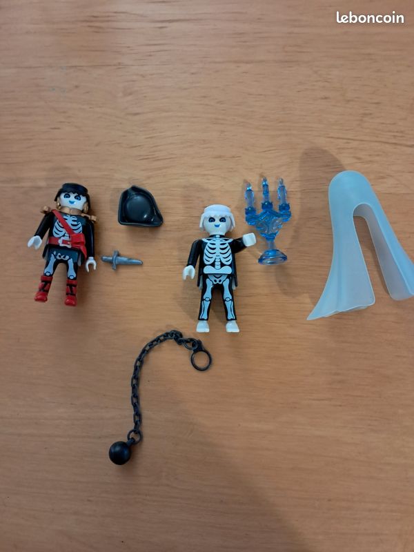 PLAYMOBIL PERSONNAGE FANTÔME Chevalier Château Halloween Sorcière Princesse 364690834955