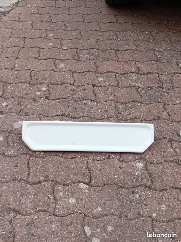 Tablette de salle de bain en porcelaine vintage à fixer (image 1)