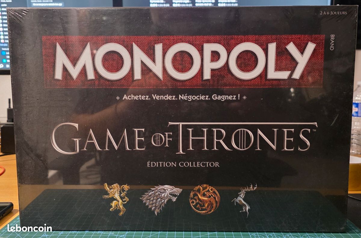 Monopoly Games of thrones Edition collector française (image 1)