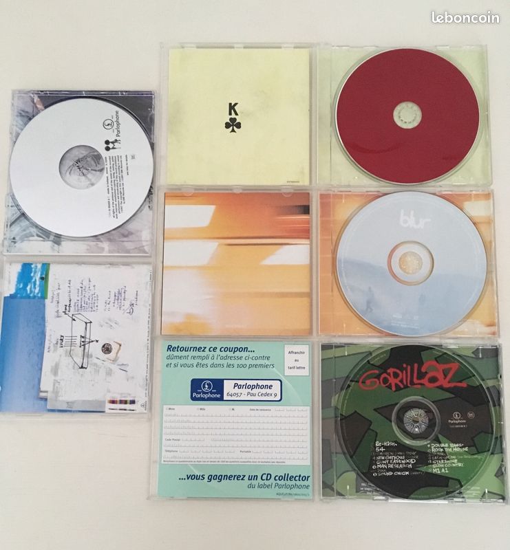 Lot Rock Anglais Blur Gorillaz Radiohead Kasabian (image 3)