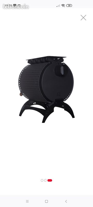 Poêle à bois BRUNO mini 3. 12kw Neuf (image 3)
