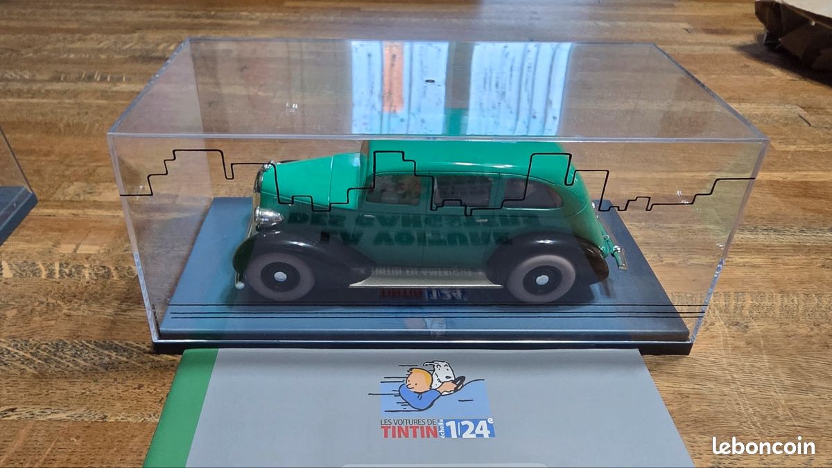Splendide Voiture Tintin 1/24° Bijoux Casta. N°11 - Neuf En Boite