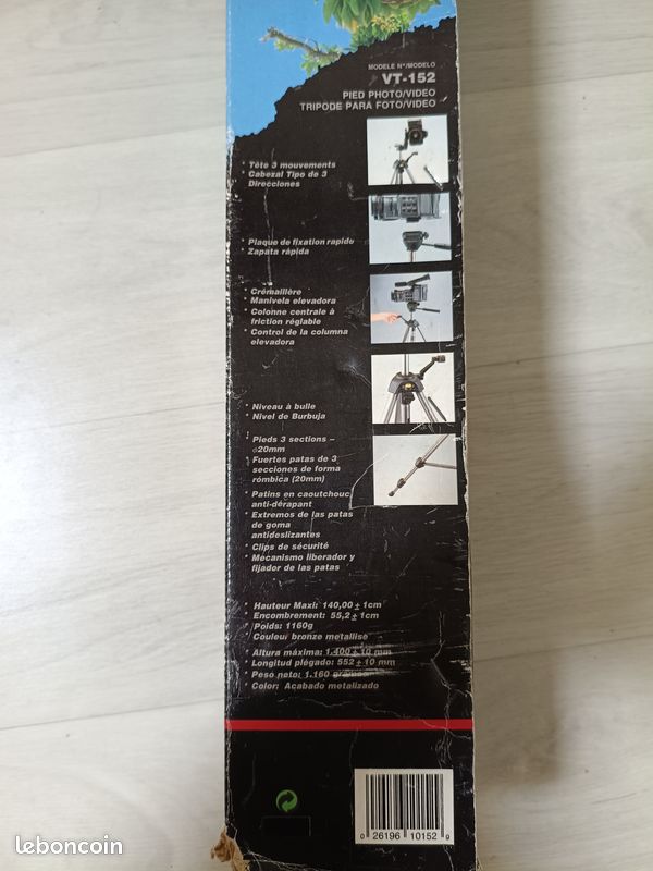 TRÉPIED VANGUARD VT-150 EUR 20,00 - FR