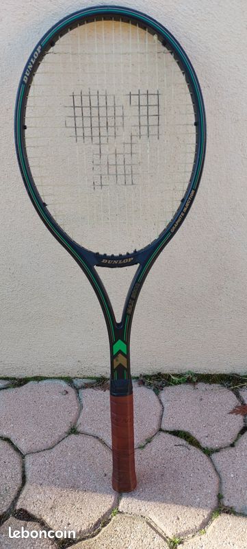 Raquette De Tennis Dunlop Max 200 G – Vintage, Occasion, Pour Collection