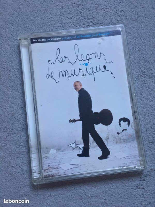 DVD - Les leçons de musique « Maxime le Forestier joue Brassens » (image 1)