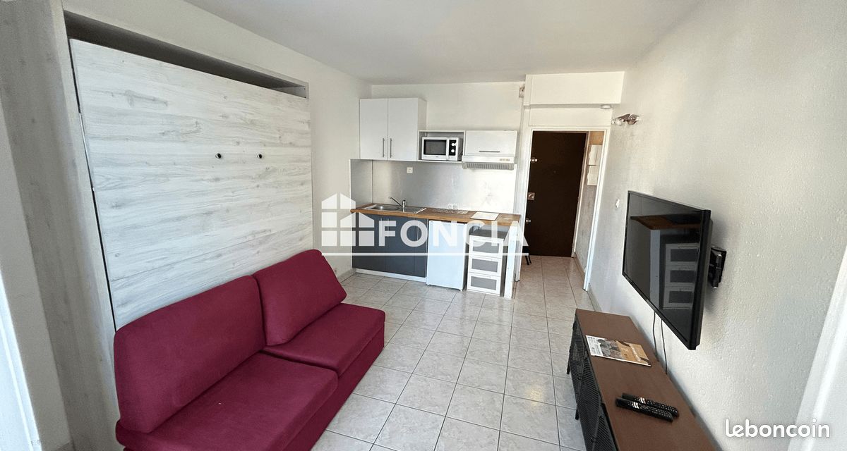 Appartement 1 pièce 17 m² · à La Grande-Motte · 17 m² · 520 €/mois