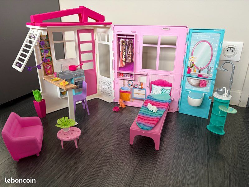 Maison transportable Barbie (image 1)