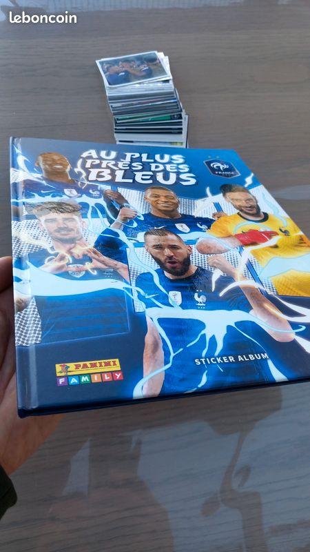 PANINI JEUX OLYMPIQUES Équipe De France Paris 2024 53 Pochettes + Album Neuf