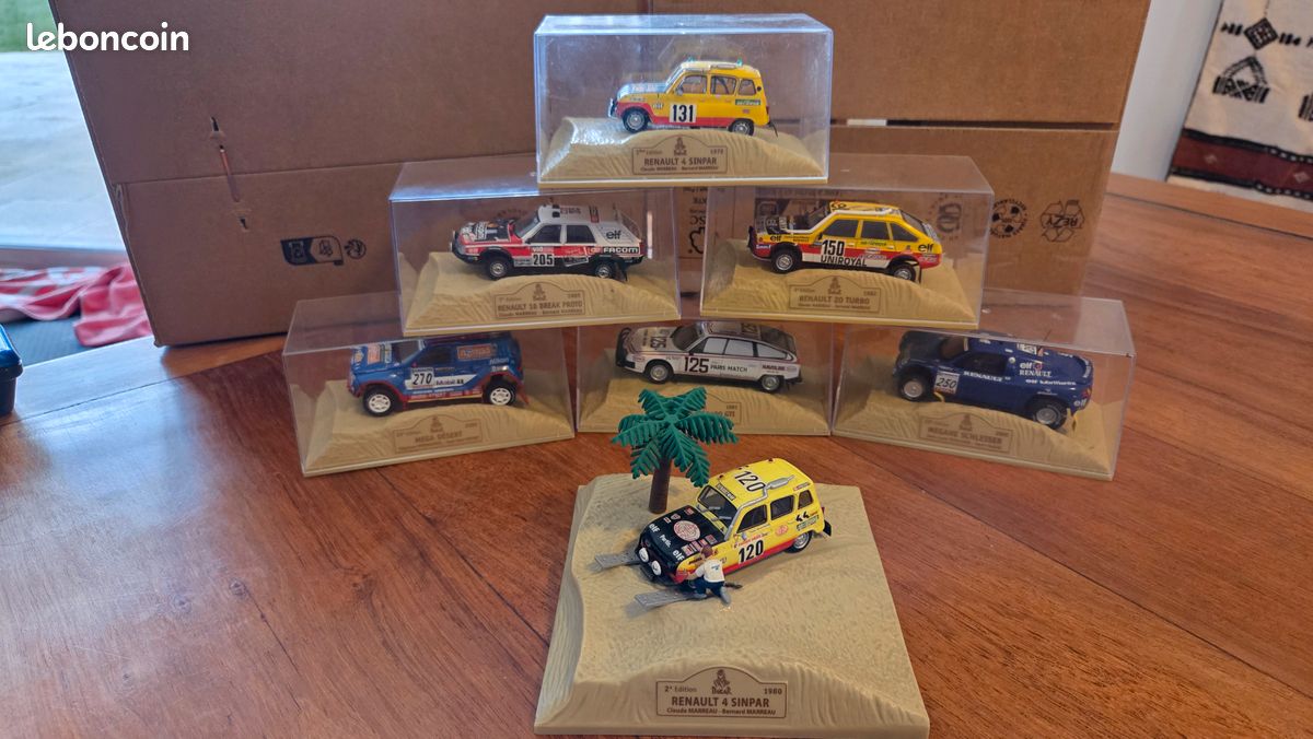 RENAULT 4 SINPAR DAKAR 1979 1/43 VOITURE MINIATURE NOREV