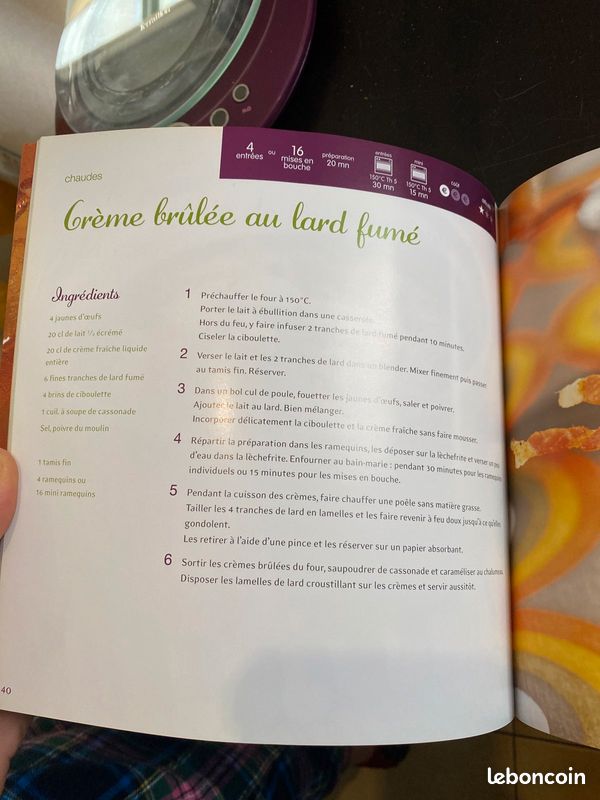 Livre « crèmes brûlées » (image 4)