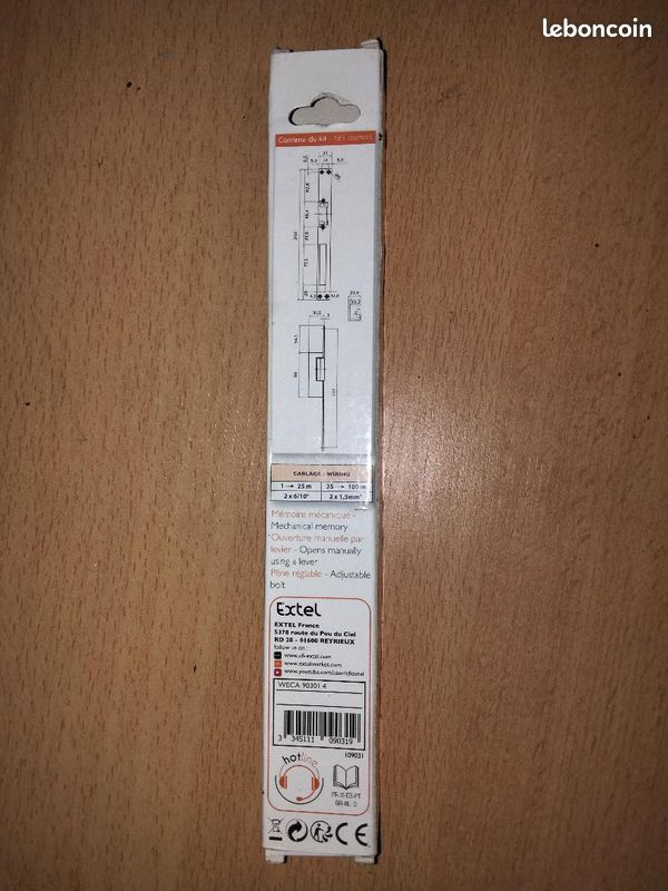 Gâche Électrique Extel Weca 90301