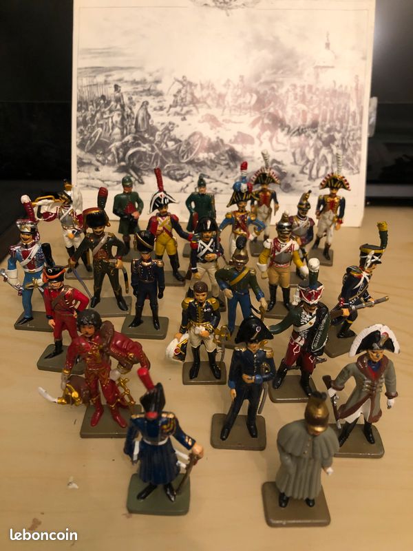 Lot De 10 Cavaliers Soldats De Plomb Avec Socle – Figurines Historiques Neuves, Idéales Pour Collection Ou Maquette