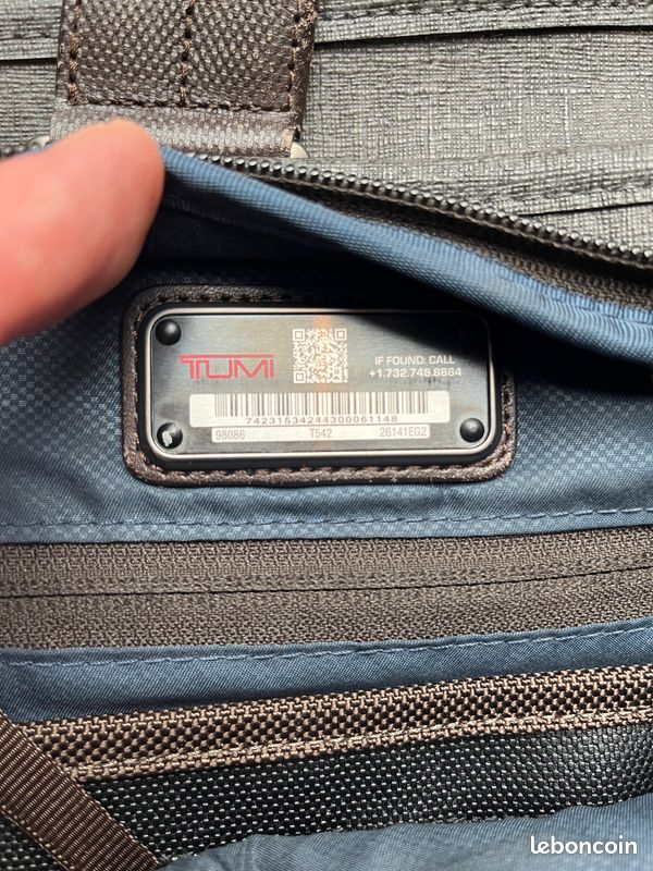 Sacoche extensible pour ordinateur Tumi Alpha (image 10)