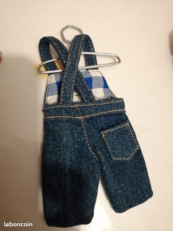 Lot De 4 Vêtements Pour Poupée De 17 Cm - Pull, Pantalon, Salopette, Chapeau - En Coton élastique - Pour Poupées Type LOL Surprise, Fille/garçon