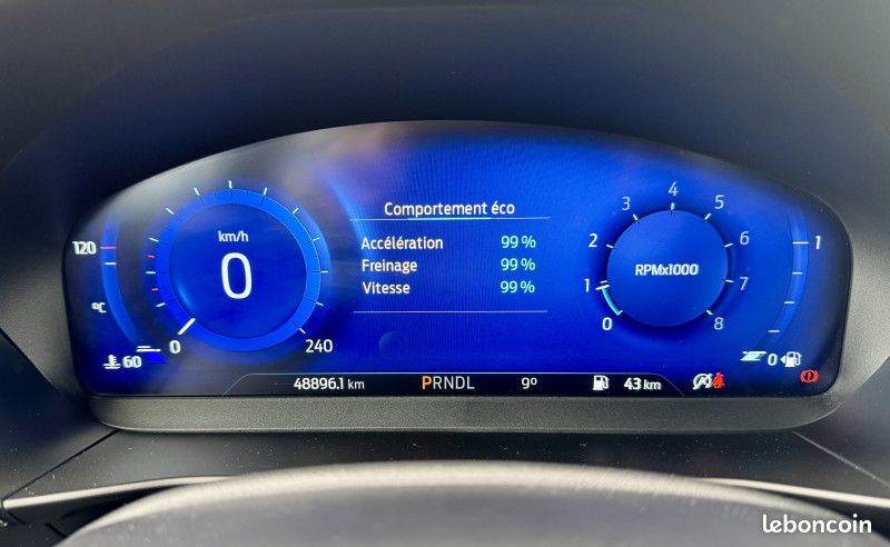Ford FOCUS FLEXIFUEL 125CH TITANIUM X BUSINESS POWERSHIFT / CAMÉRA / 1ÈRE MAIN / 49 000 KM (image 20)