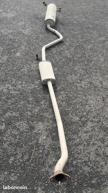 Ligne Echappement Complète Peugeot 306 1.9D Moteur XUD (image 2)