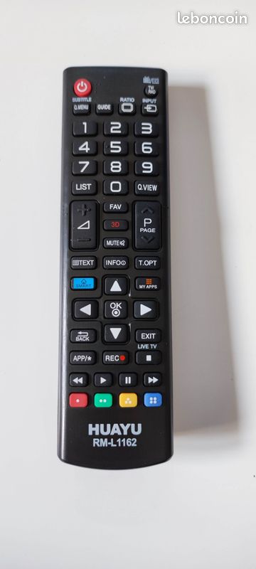 Télécommande LG RM-L1162 (AKB73975729) (image 1)