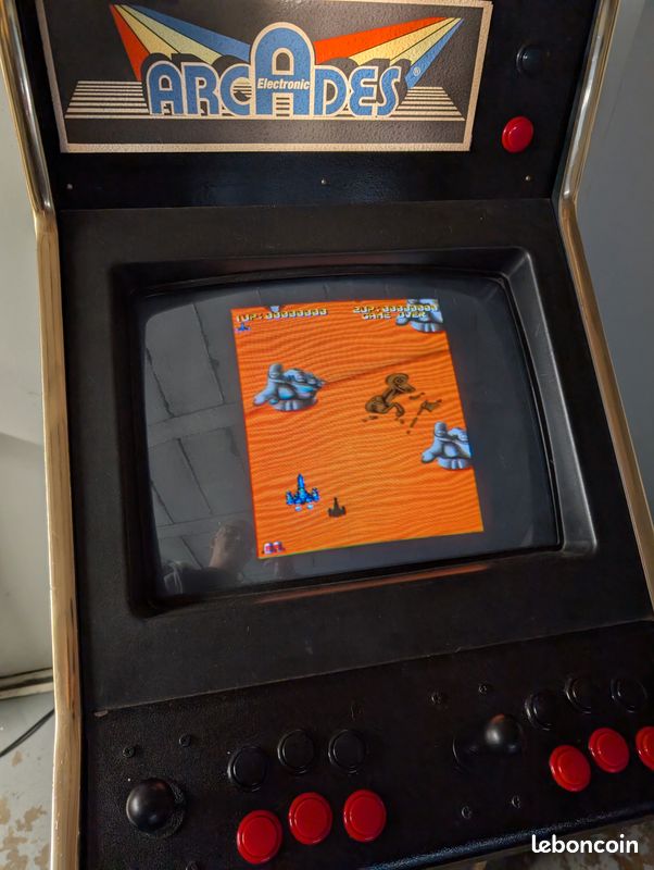 Borne D'Arcade Sur Écran CRT Sony - Vintage Jeux, Sans Monnayeur
