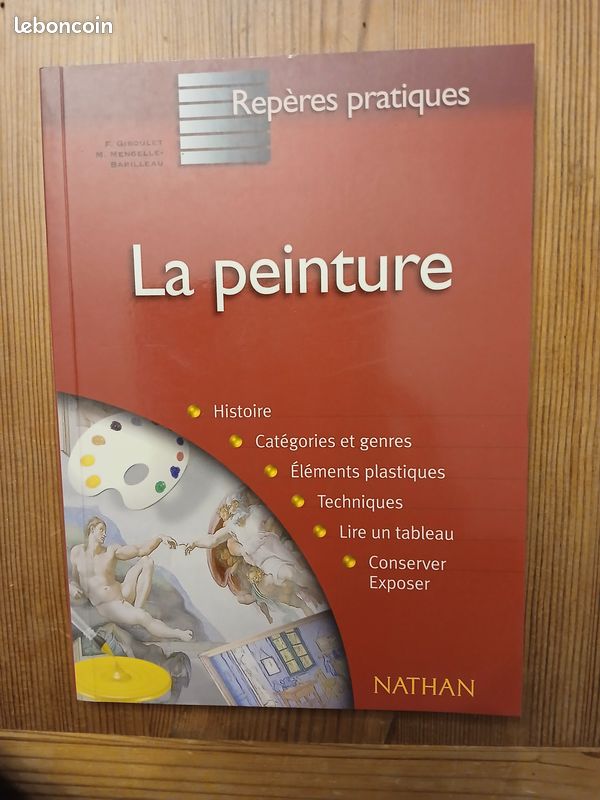 Livre repères pratiques "La peinture " aux éditions Nathan (chris 28) (image 1)