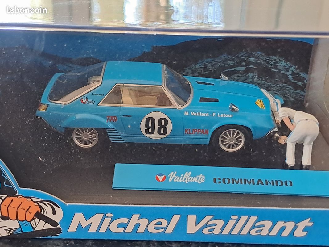 Voiture Miniature de Michel Vaillant F1 2003 1/43 - Label Emmaüs