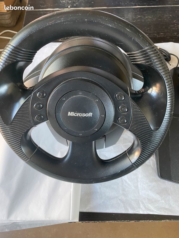 Volant Et Pédalier Microsoft Side Winder Precision Racing Wheel (image 3)