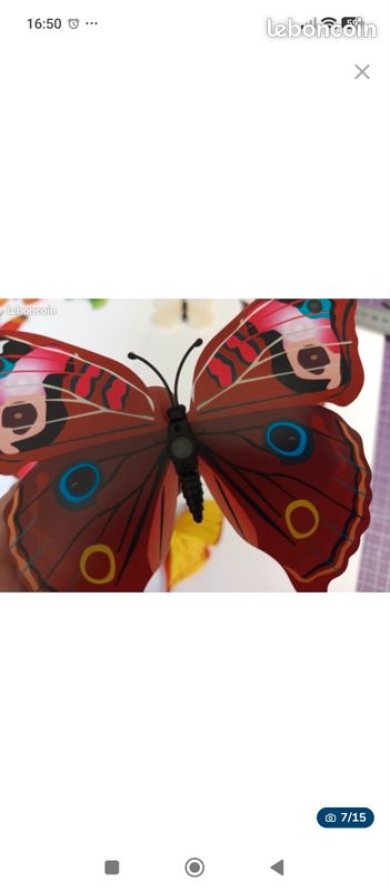 Lot 3D butterfly décoration (image 6)
