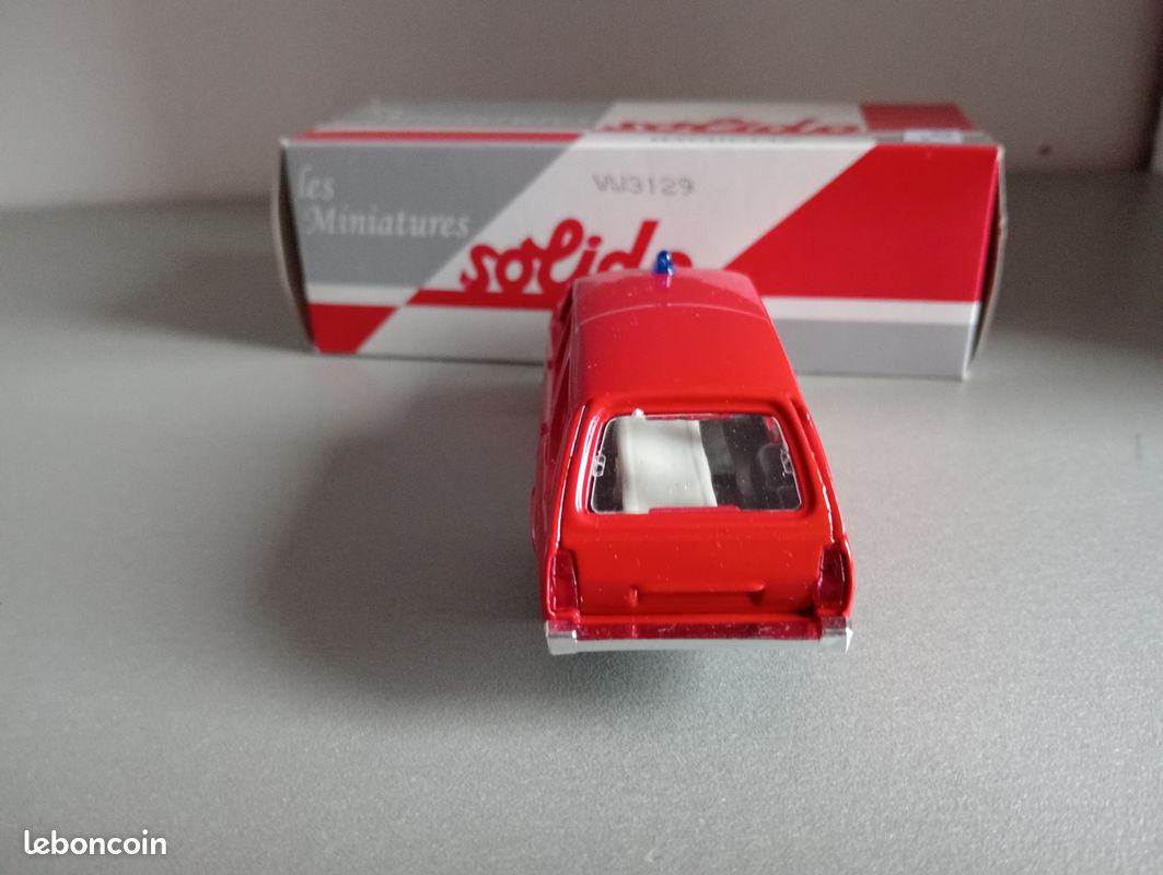 MVI Kit Monté SB 1/43 - Peugeot 403 Break Pompiers Annonay