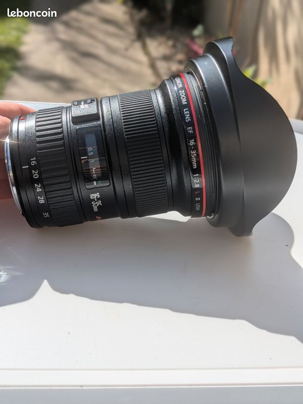 Objectif Canon EF 16-35mm f/2.8L USM Canon EF 16-35mm 2.8 (image 2)