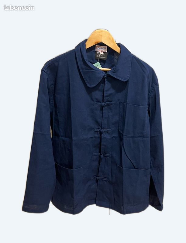 Veste Bleu de Chine - Véritable ANTICHER M/L (taille 56) (image 1)