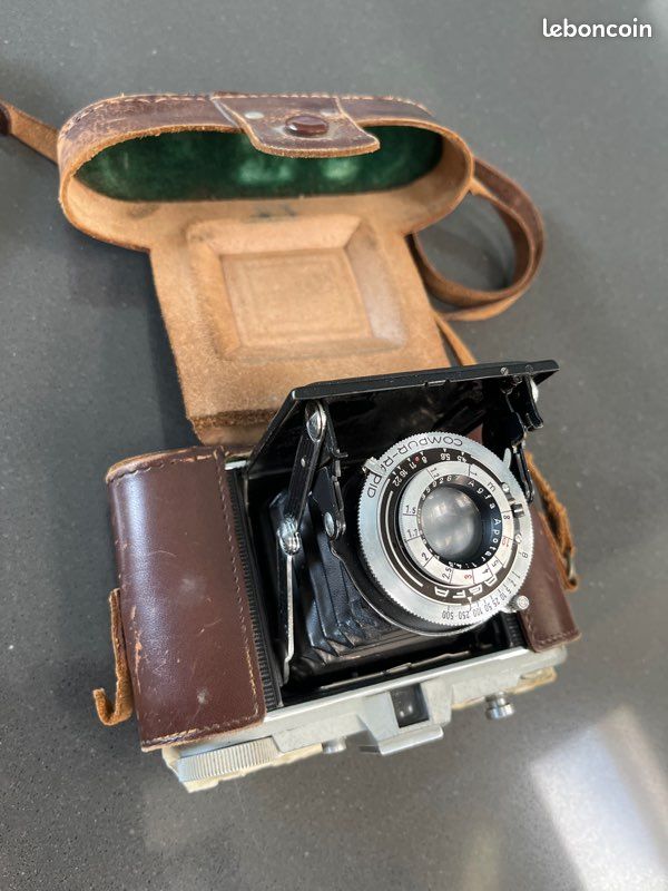 Vieil Appareil photo AGFA à soufflet - Photo, audio & vidéo