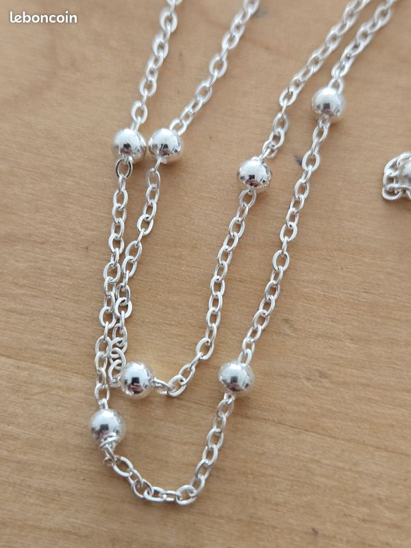 Collier Maille Perlina en argent véritable 925 (image 4)