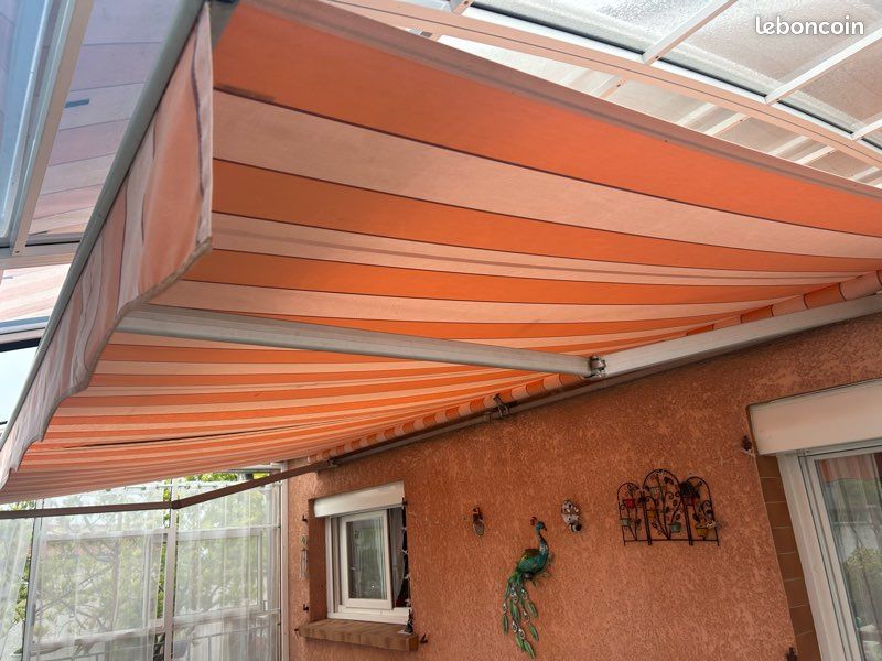 Toile avec lambrequin pour store banne (image 4)