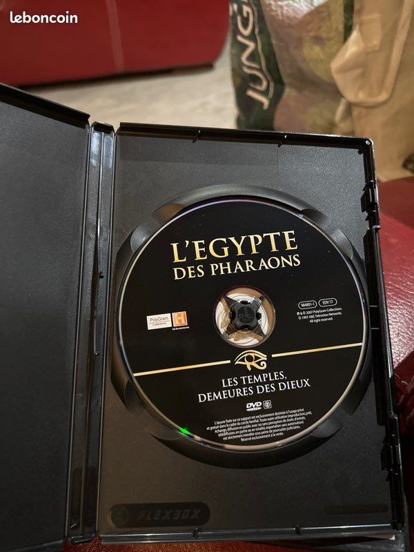 L’Égypte des pharaons. Les temples, demeures des dieux. DVD 📀 (image 3)