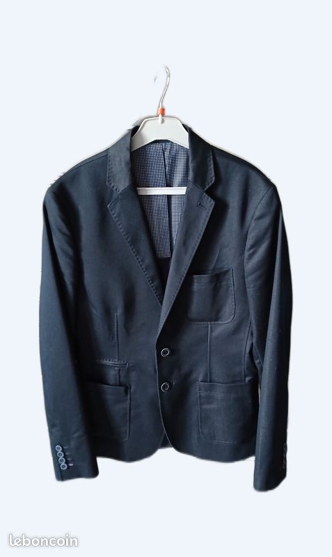 Vend veste Devred taille 48, bleu marine (image 1)