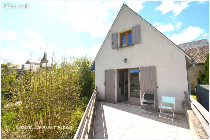 Vente | Ensemble de 2 maisons | 8p | 4ch | 137 m² | Saint-Sauves-d'Auvergne | Terrasse · Jardin