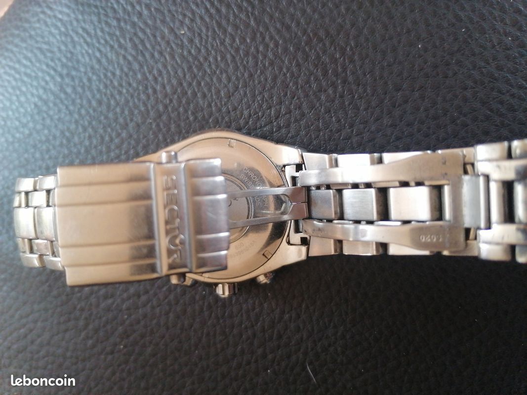 Montre Chronographe Sector 650 - Swiss Made - Verre Saphir (image 4)