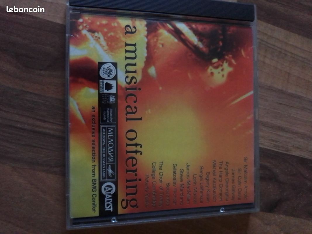 CD A musical offering (image 1)