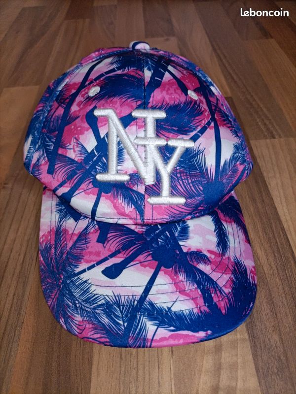 Casquette "Plata O Plomo" Rose Et Violette - Strass - Taille Unique - Neuf Avec étiquette