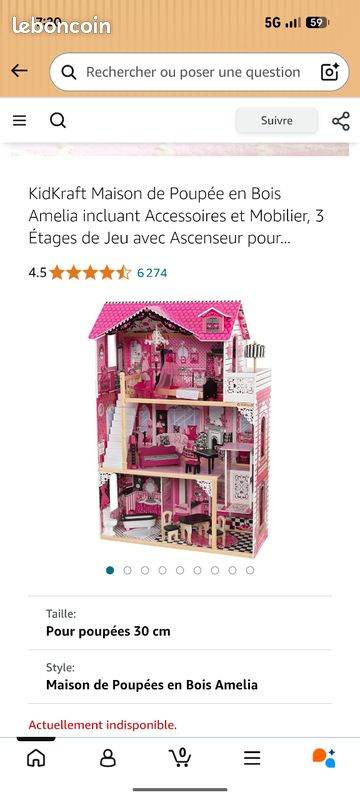 Maison de poupée kidikraft (image 2)