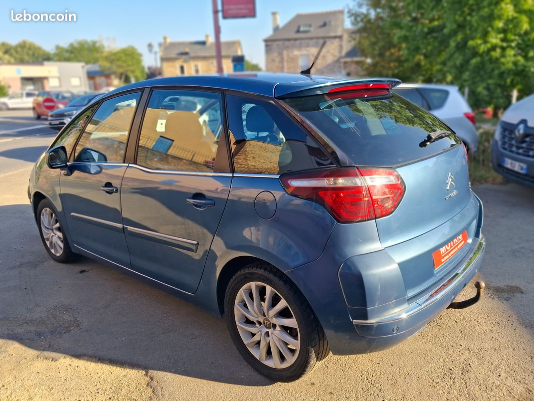 CITROEN C4 PICASSO HDi 110 FAP Airdream Airplay, monospace compact, bleu, 6 cv, 5 portes, (image 3)