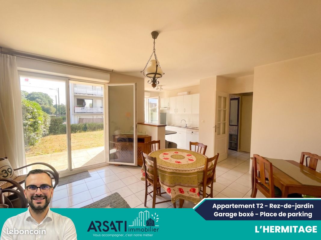 Appartement 2 pièces 45 m² · à L'Hermitage · 45 m² · 168 000 €