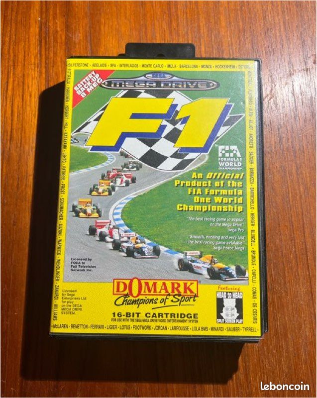 SEGA Game Gear - F1 World Championship Edition - PAL