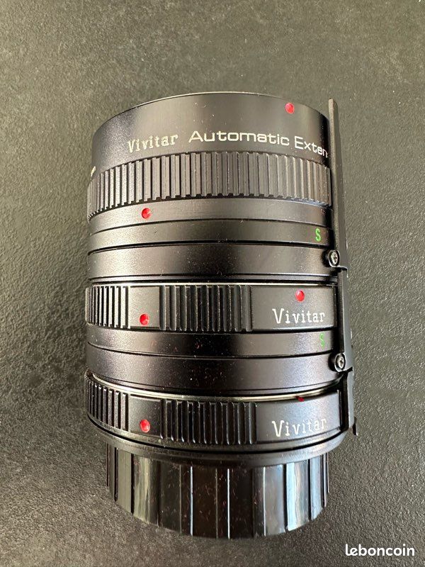Automatic extension tube set Vivitar pour Minolta Photo, audio